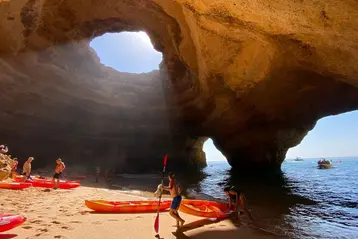 kayaking Experience at Benagil caves - All Local Tours